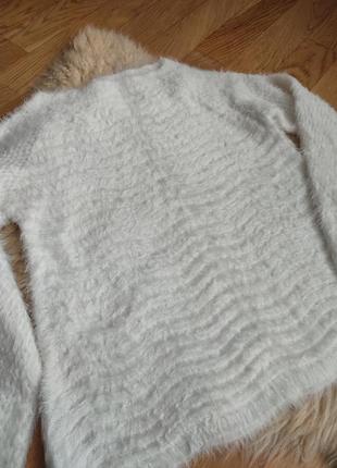 Пушистый пуловер xs-s3 фото