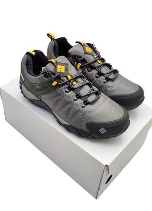 Чоловічі кросівки термо кросівки columbia waterproof сірі4 фото