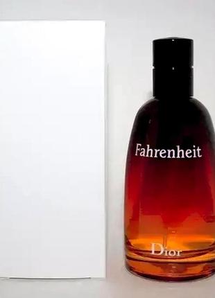 Dior fahrenhet tester 100 мл, для чоловіків2 фото