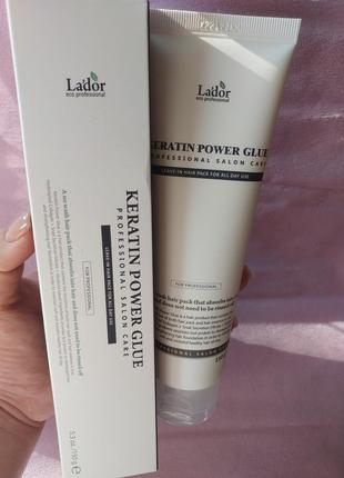 Lador, средство для восстановления секущихся кончиков волос lador keratin power glue - 150 г1 фото