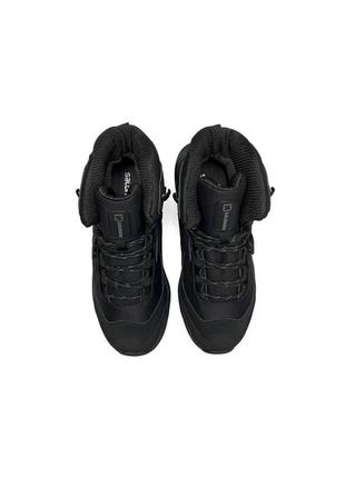 Черевики термо salomon quest element gtx gore-tex all black4 фото