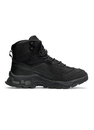 Черевики термо salomon quest element gtx gore-tex all black6 фото