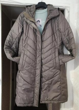 Jack wolfskin стильный пуховик 48р.