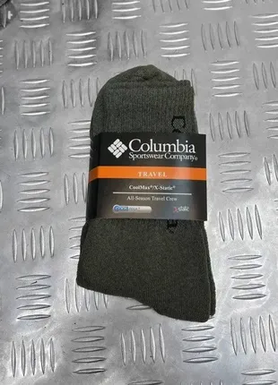 Мужские зимние носки columbia олива до -25 °c  , армейские теплые термоноски columbia зимние до -254 фото