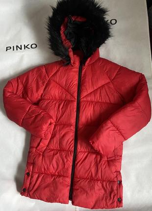 Куртка-пальто на дівчинку 9-10років1 фото