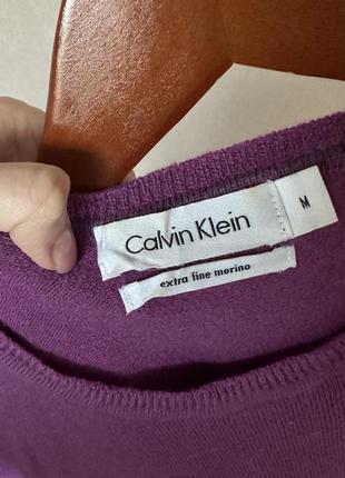 Светр calvin klein, 100% вовна мериноса2 фото