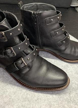 Демисезонные весенние ботинки челси 39 размер черные1 фото
