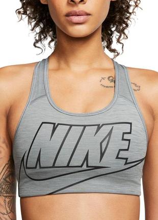 Топ nike swoosh futura bra