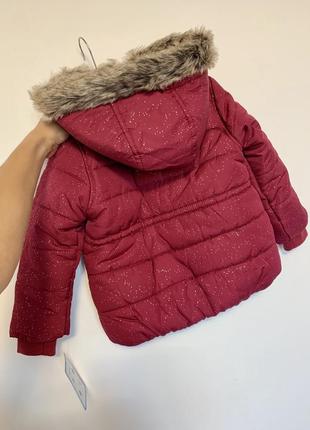 Зимняя куртка на девочку 3 года4 фото