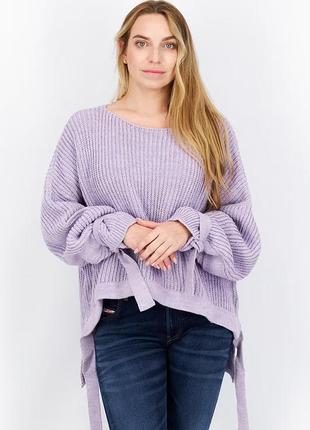 Свитер с завязками na-kd oversized tie detail sweater