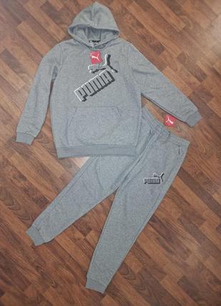 Puma спортивный костюм на флисе, размер м