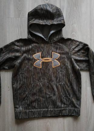 Худи under armour с капюшоном размер ylg,  состояние отличное .