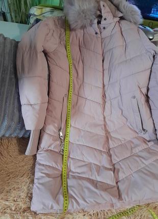 Куртка пальто рожева6 фото