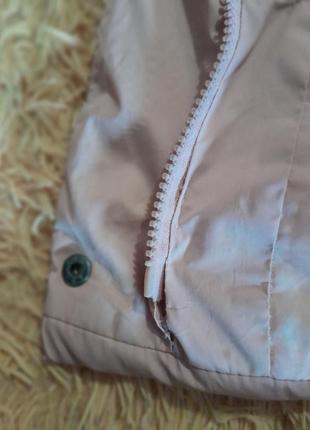 Куртка пальто рожева8 фото
