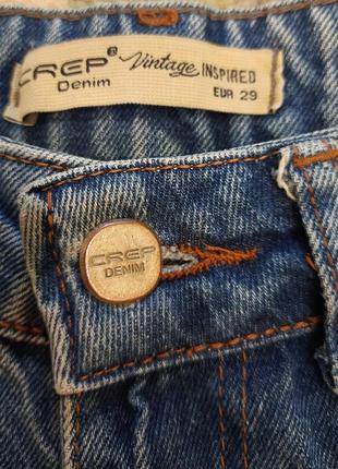 Джинсы фирмы denim, 29 размер, объем 70 см, длина 108 см.4 фото