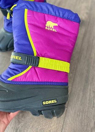 Снегоходы sorel youth flurry ny1885 оригинал7 фото