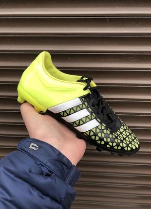 Adidas ace 15.3 fg/ag 39р 24,5см футбольні бутси оригінал