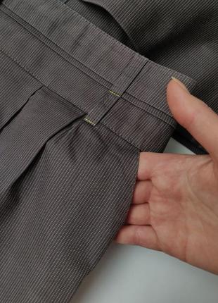 Костюм юбка миди + жакет короткий рукав серый nafnaf7 фото