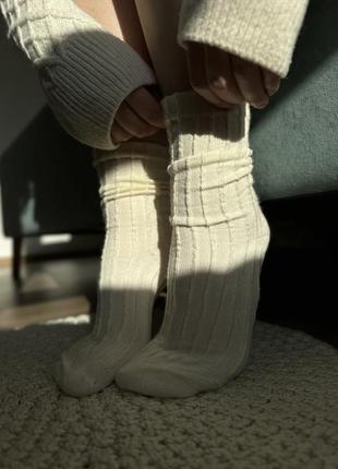 Жіночі шкарпетки з кашеміру1 фото