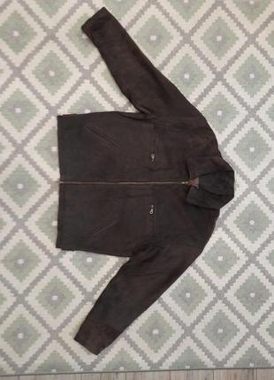 Замшевая куртка, 50 размер.8 фото