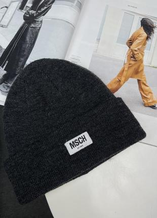 Фірмова стильна шапка moss copenhagen msch mojo beanie