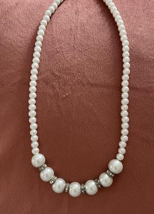 Ожерелье с перлами