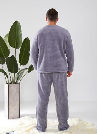 Мужская пижама теплая махровая унисекс2 фото