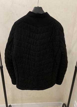 Куртка утепленная pierre cardin велюровая мужская черная оригинал3 фото