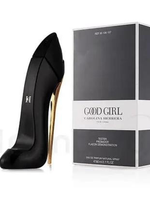 Carolina herrera good girl тестер (гуд гел) 80 мл, парфумована вода, тестер