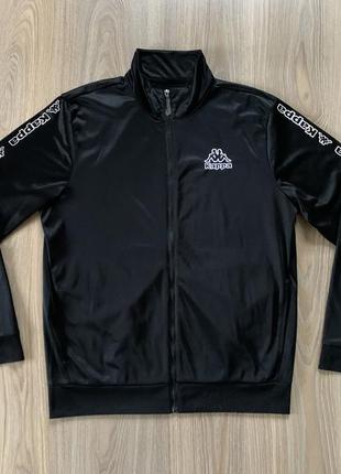 Мужская спортивная олимпийка с лампасами kappa