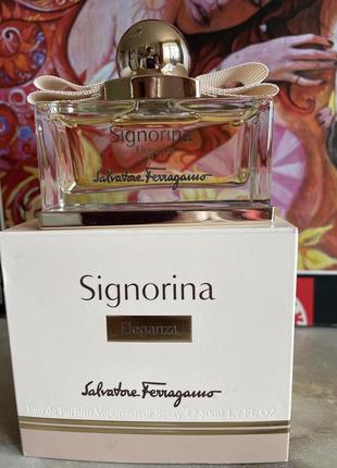 Salvatore ferragamo signorina eleganza парфюмированная вода 50 мл1 фото