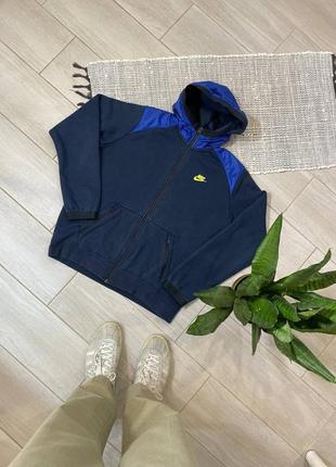 Соуп худи nike с нейлоновым капюшоном и на флисе