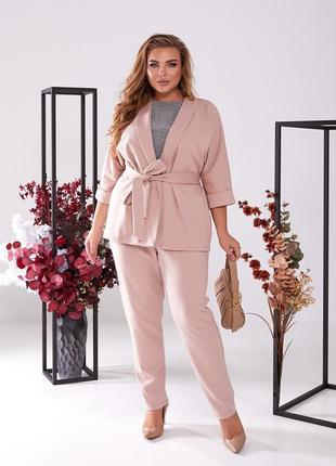 Невероятно элегантный брючный костюм двойка
