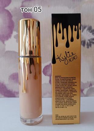 Тональний крем kylie matte liquid foundation тон 05 35 мл2 фото