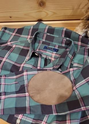 Оригинальная теплая рубашка ralph lauren