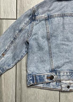Джинсовка джинсовая куртка пиджак zara6 фото