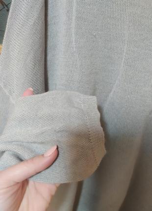 Мягкий свитер свитшот  оверсайз из шелка и кашемира от премиум бренда odeeh,p.388 фото
