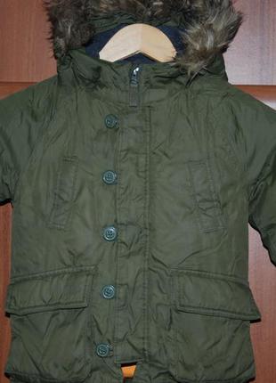 Пуховик, зимняя куртка gap 3 года3 фото