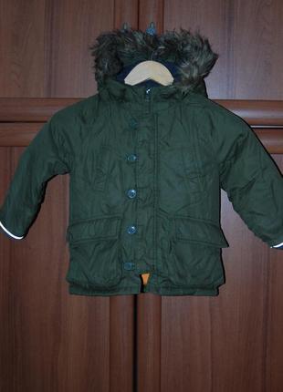 Пуховик, зимняя куртка gap 3 года