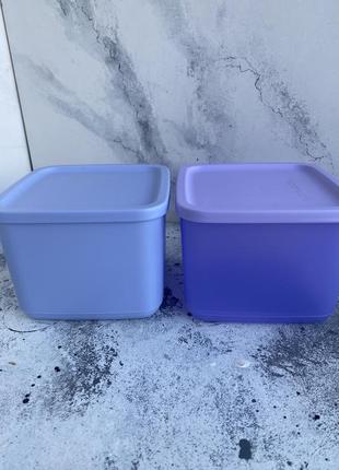 Кубики 1л в фиолетовом цвете tupperware