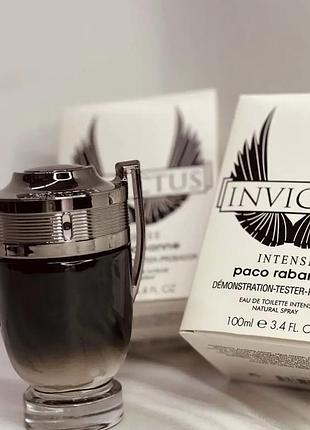 Paco rabanne invictus intense туалетна вода чоловіча, 100 мл (тестер)