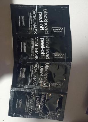 Маска для удаления черных точек "sence beauty"