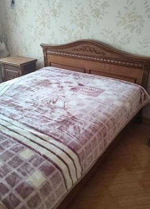Акріловий плед 220*240,в наявності кольори