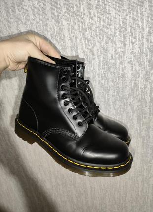 Черевики dr. martens 1460 black smooth 40 eu, 6,5 uk, 7,5 us (оригінал)