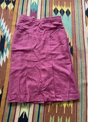 Дуже тепла масивна вовняна спідниця з підкладкою