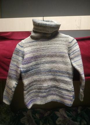 Теплющий брендовий  светр karaca вовна свитер шерсть шерстяной