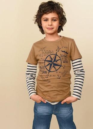 Комплект футболка и реглан для мальчика1 фото