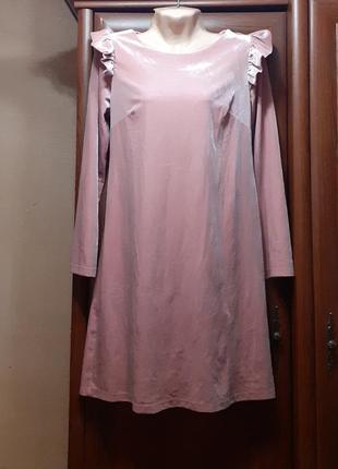 Велюрова оксамитова сукня плаття стрейчеве