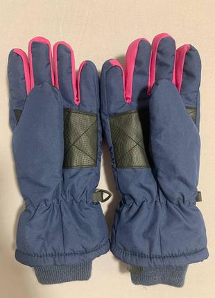 Зимние лыжные перчатки краги thinsulate, crivit германия3 фото