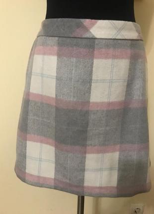 Тепла мяка спідничка трапеція